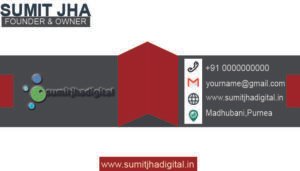 visiting card