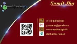 visiting card